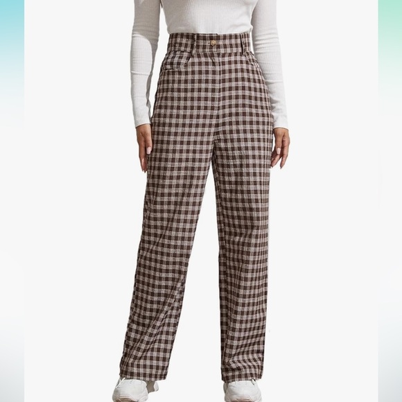 Plaid work pants - Picture 6 of 14